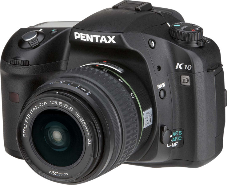 Zrcadlovky Pentax PENTAX K10D + 18-55/3,5-5,6