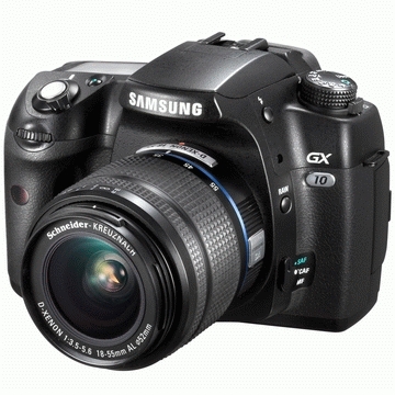 Zrcadlovky Samsung SAMSUNG GX-10 + 18-55mm + SD 4GB